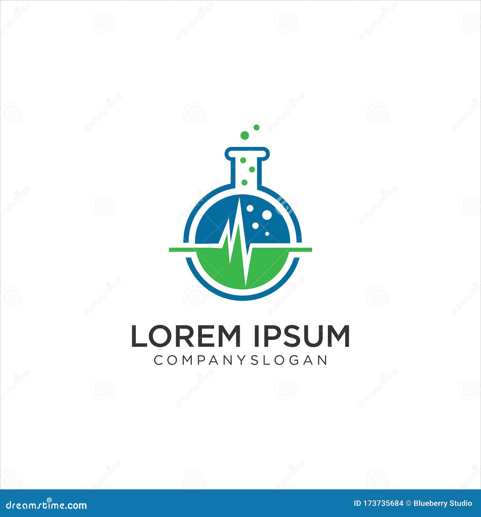 Medical Lab Logo Icon Design Template. Lab School, a Logo for Education