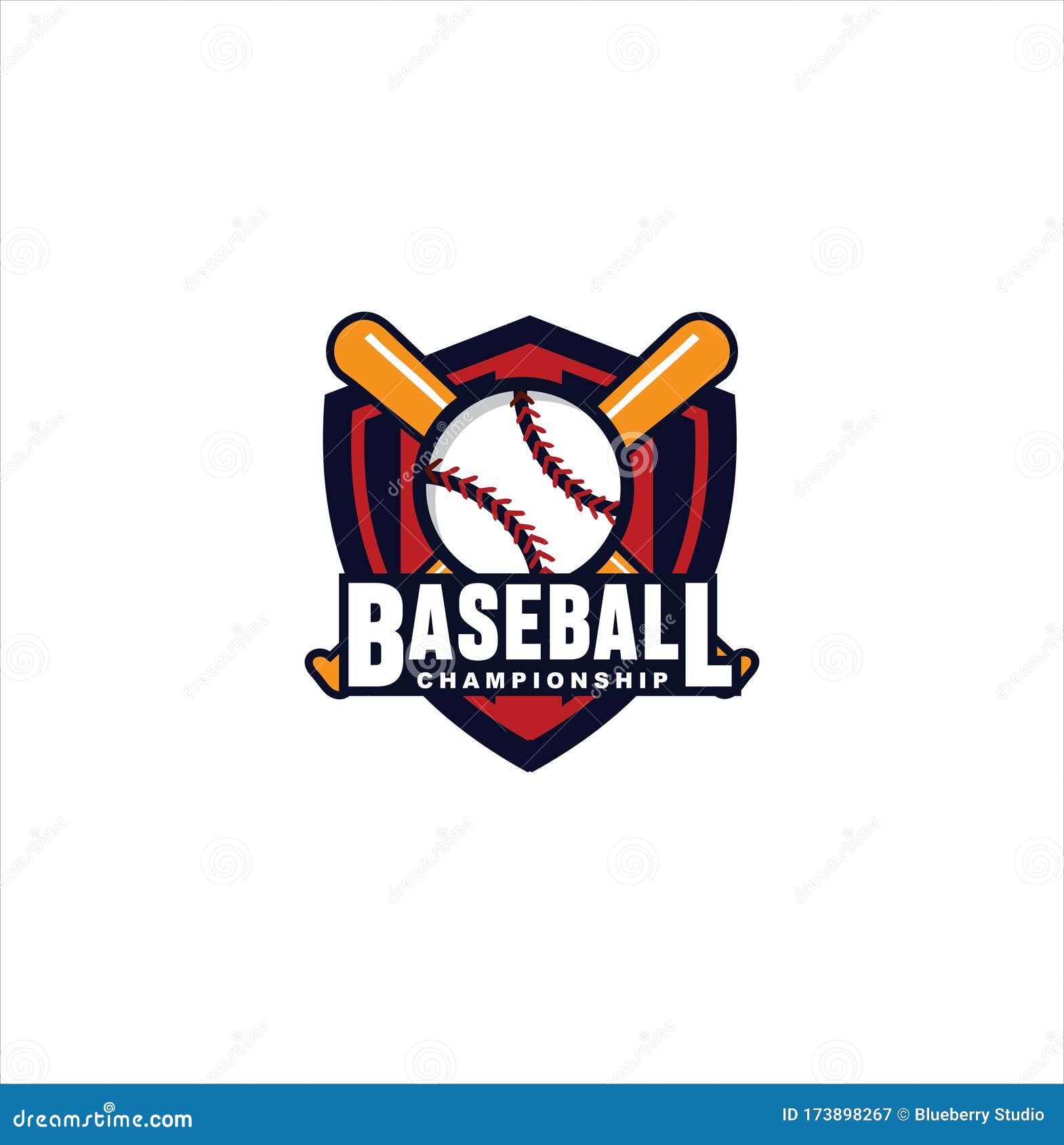 Baseball Championship Logo Design Inspiration. Template Logo . Baseball