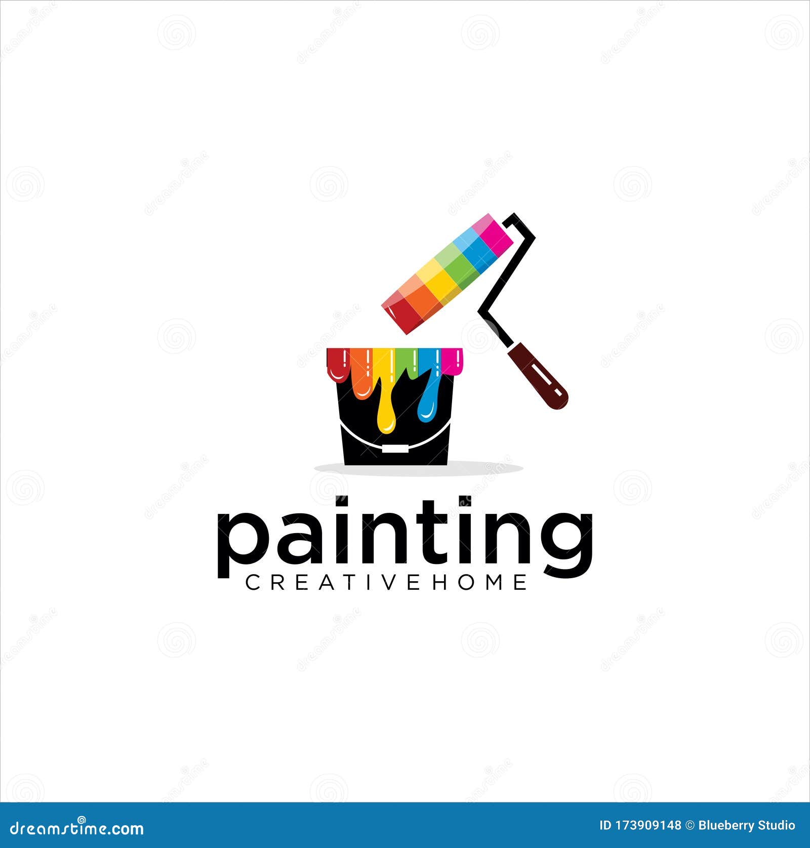 Painting Logo Cartoon Vector 25456561