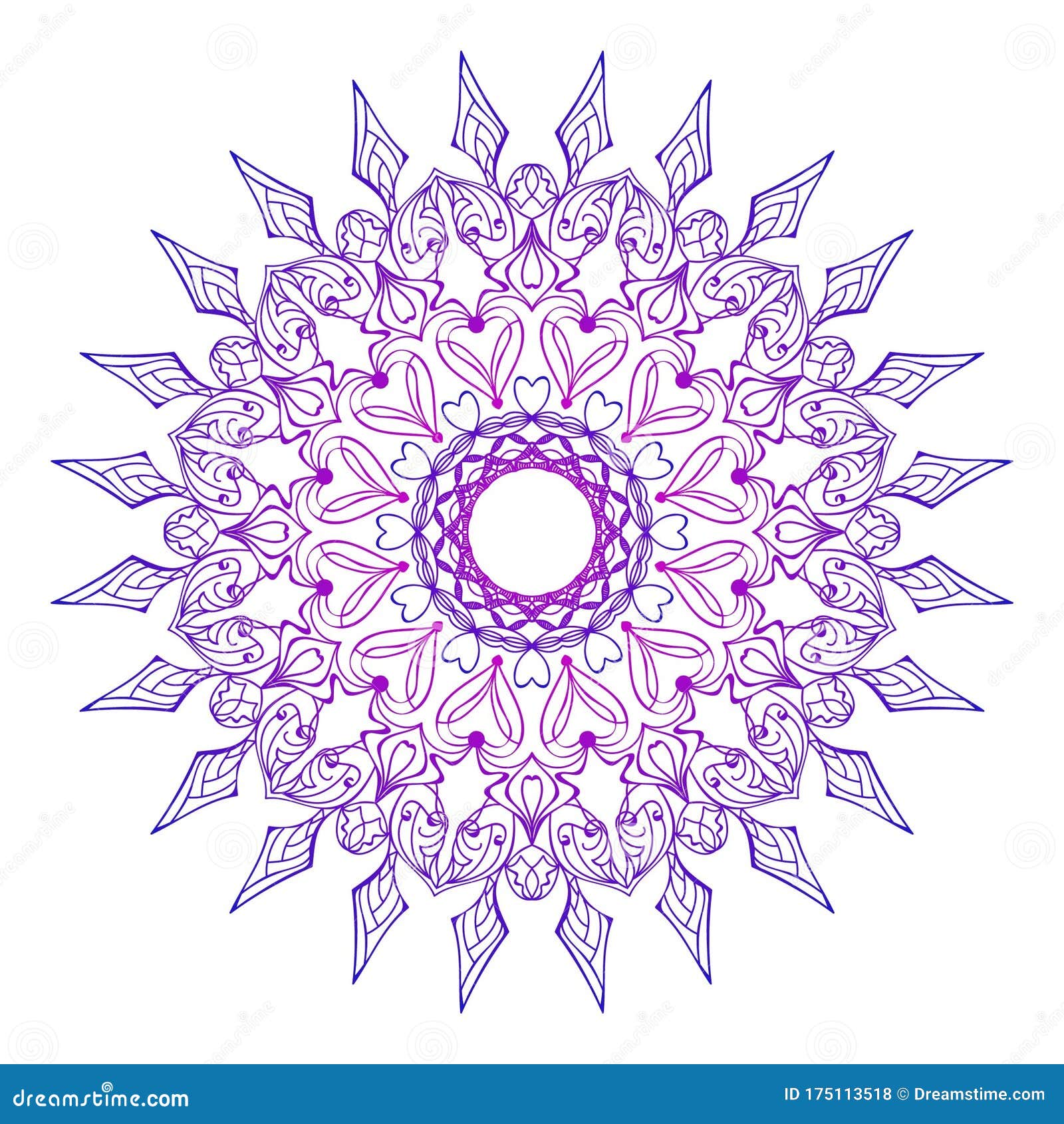 Download Vector Illustration Isolated Mandala Art Design Pattern ...