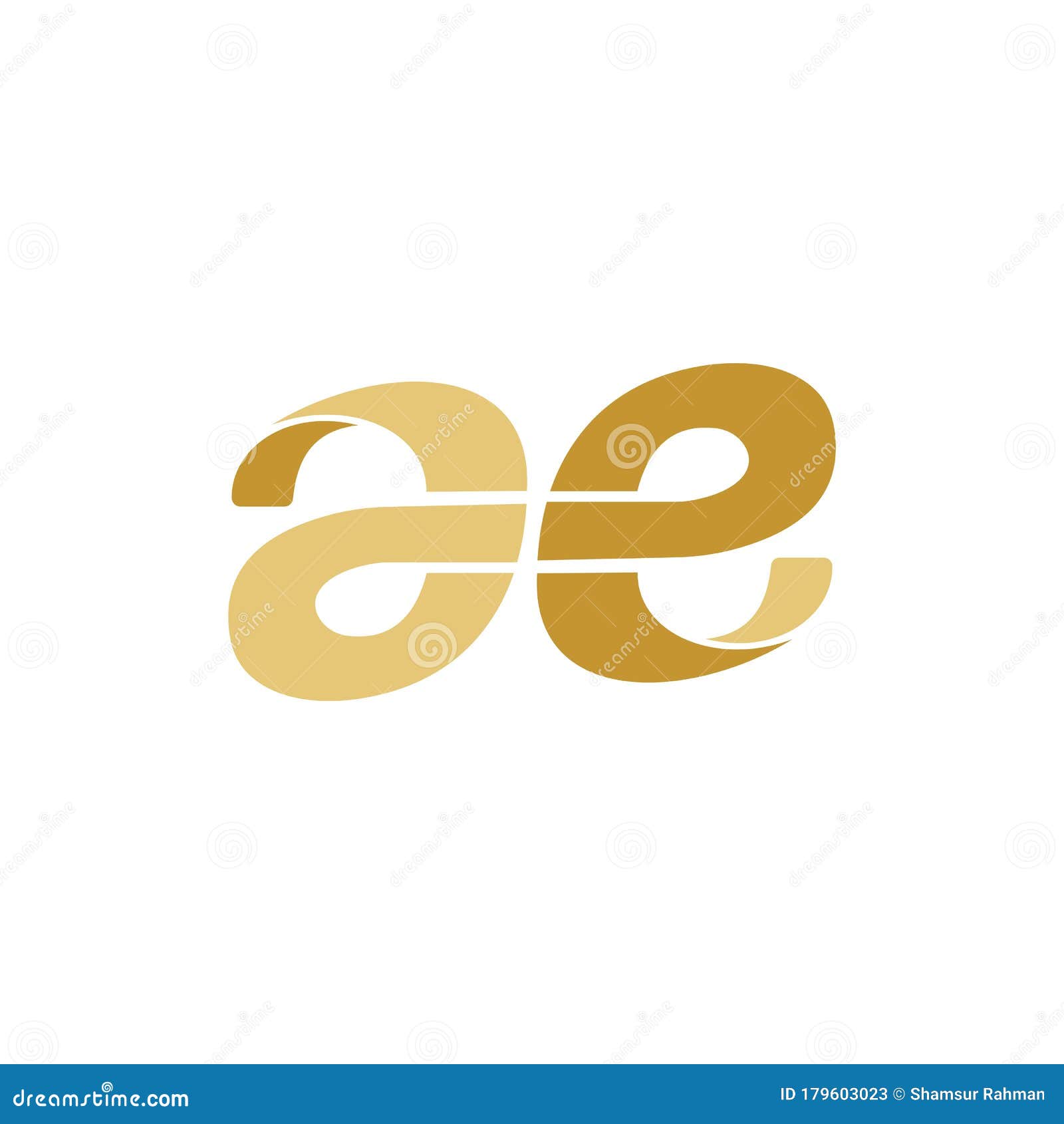 Initial Letter Ae Logo or Ea Logo Vector Design Template Stock ...