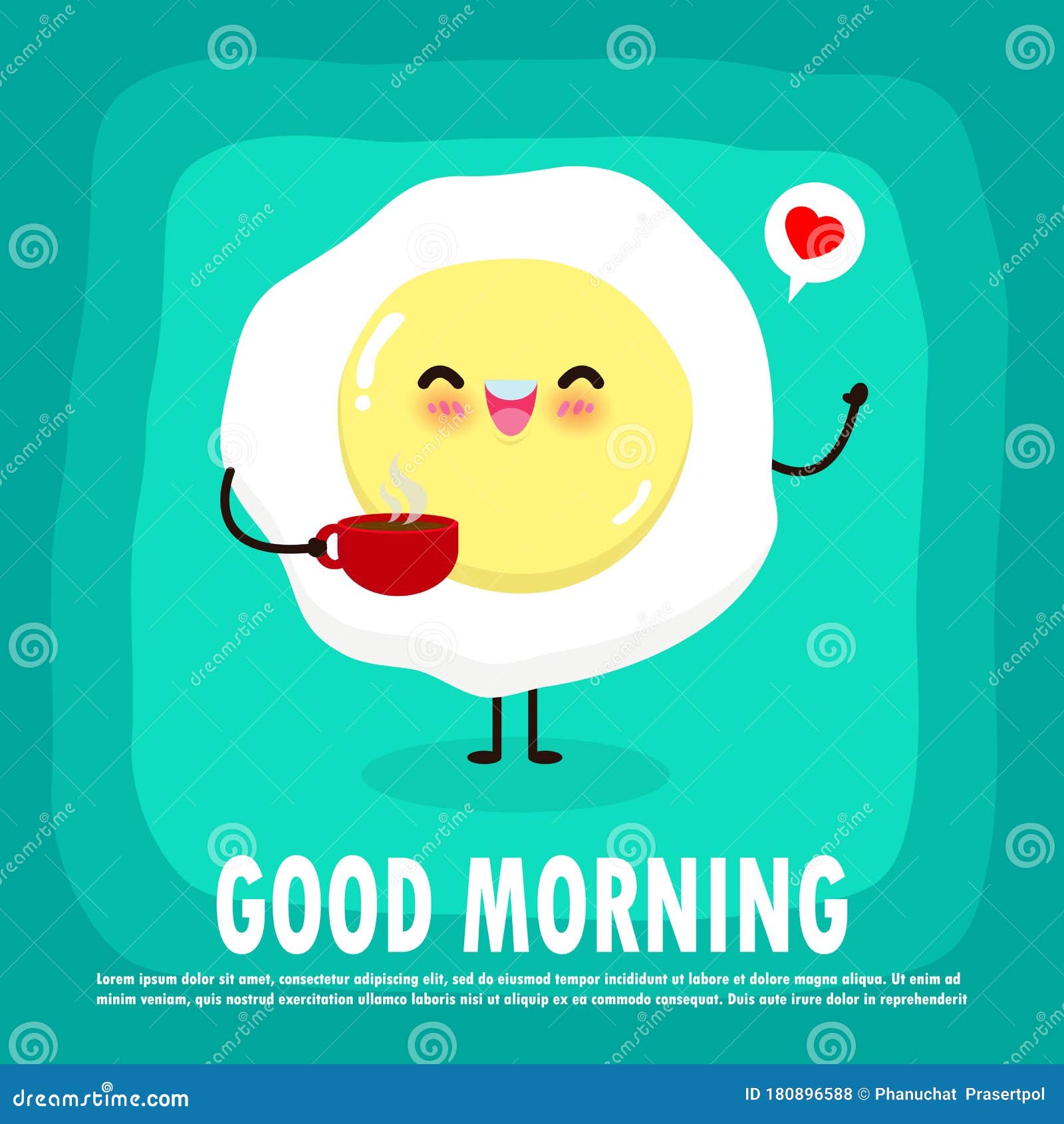 Fun Breakfast, Good Morning Funny Food, Cute Fried Egg Holding Coffee ...