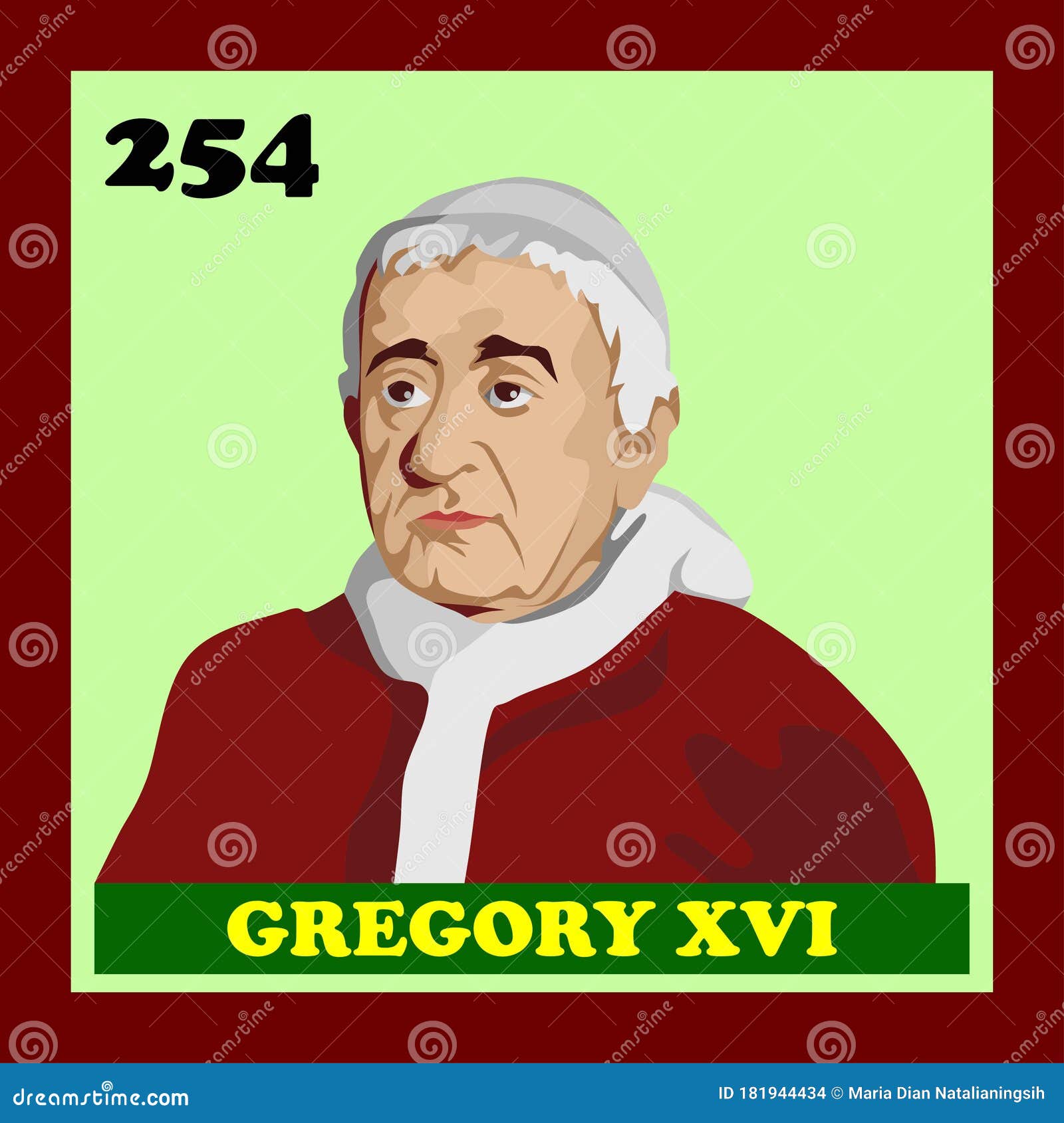 254th rome pope gregory xvi