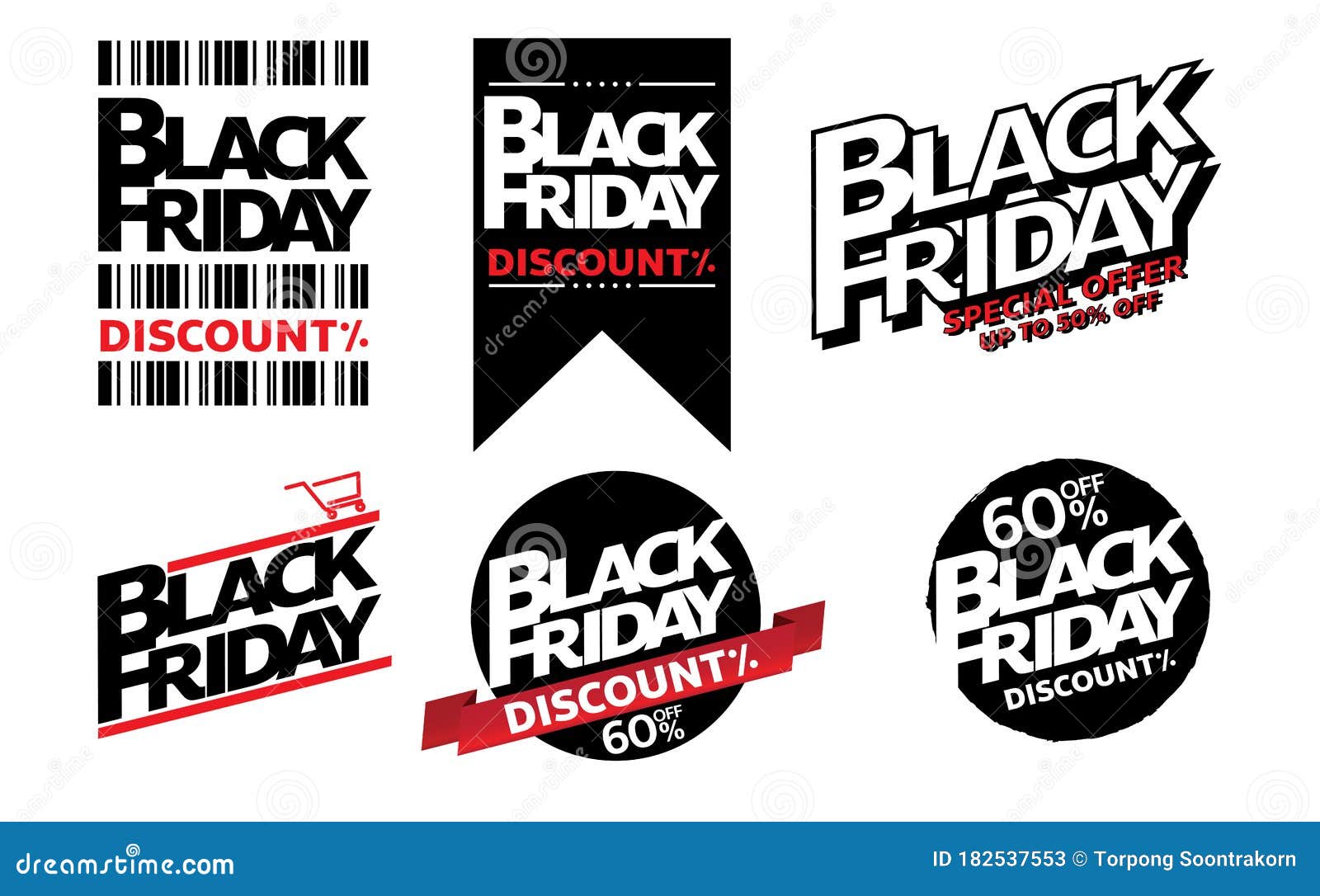 blackfriday sale shop promotion tag  for marketing