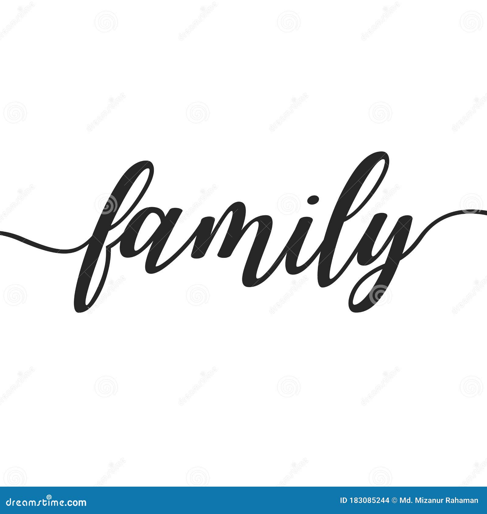 family text clipart