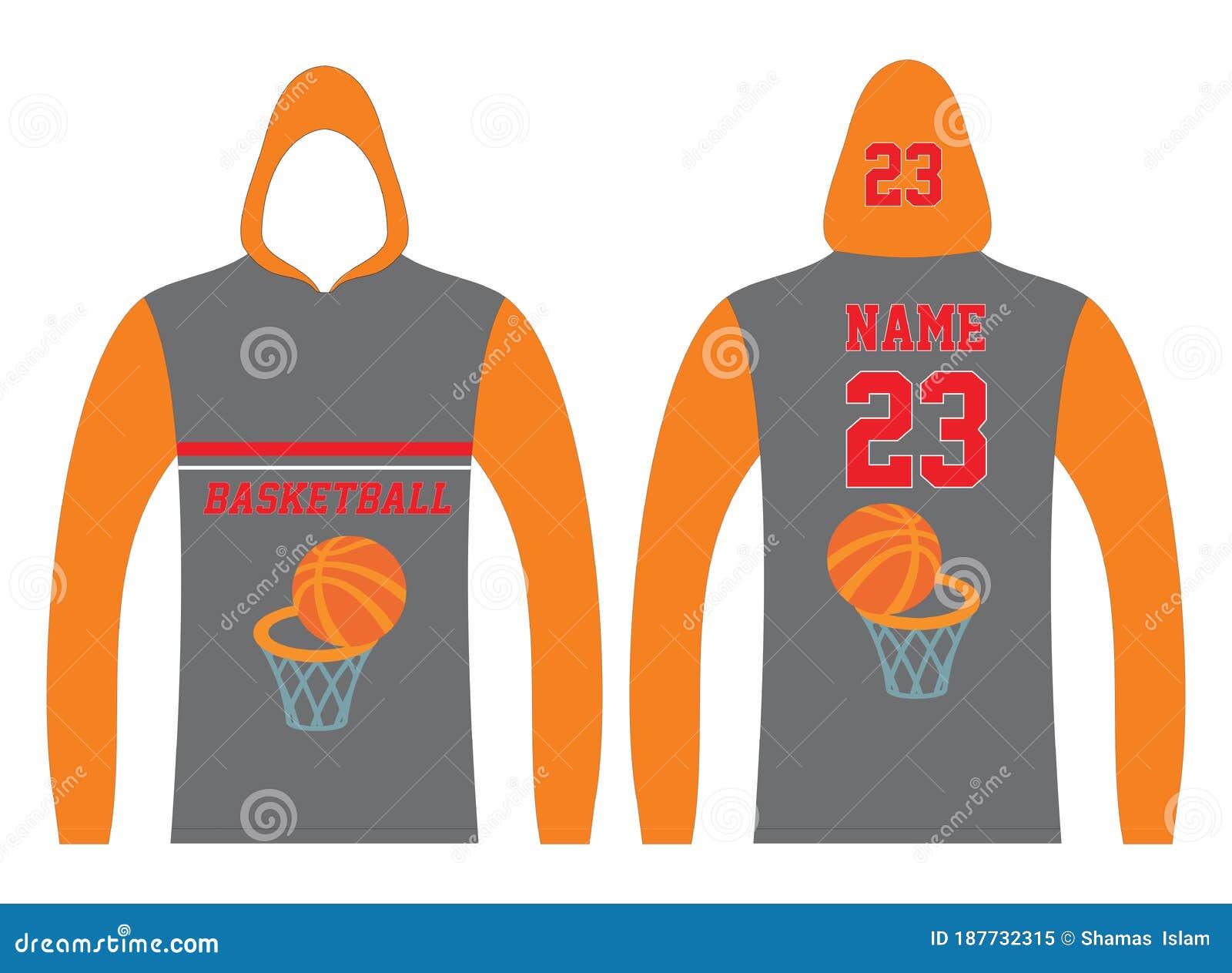 basketball jersey with a hoodie