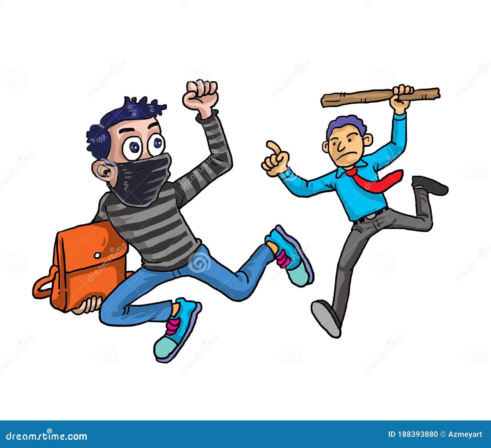 Cartoon a Young Officer Chasing the Thief Stock Vector - Illustration of mask, crime: 188393880 Cartoon a Young Officer Chasing the Thief Stock Vector - Illustration of mask, crime: 188393880