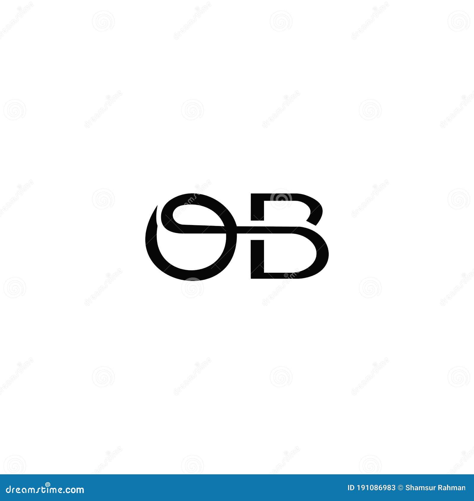 Initial Monogram Letter O B Logo Design Vector Template O - stock vector  2273490 | Crushpixel