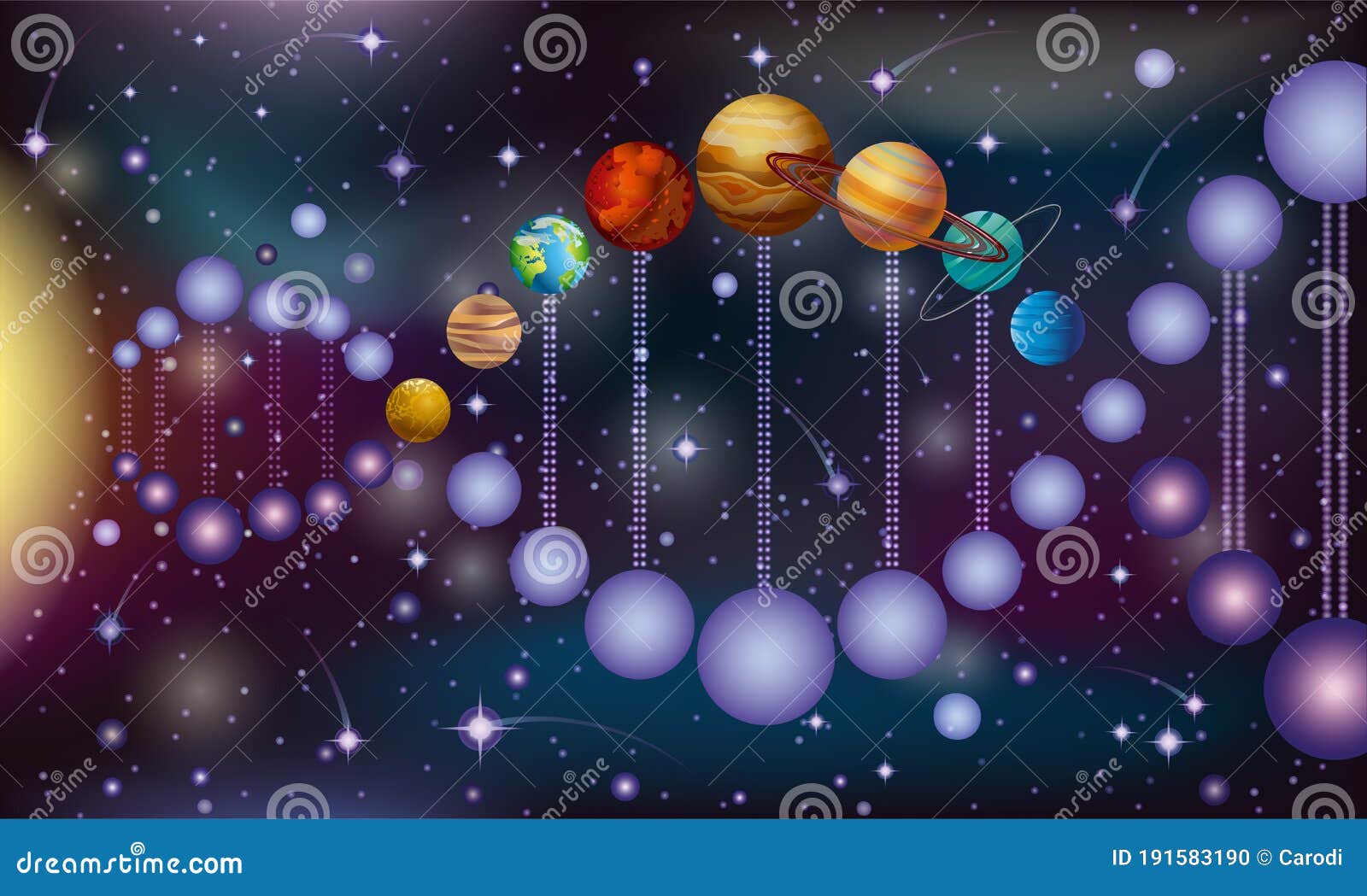 deoxyribonucleic acid dna planets solar system