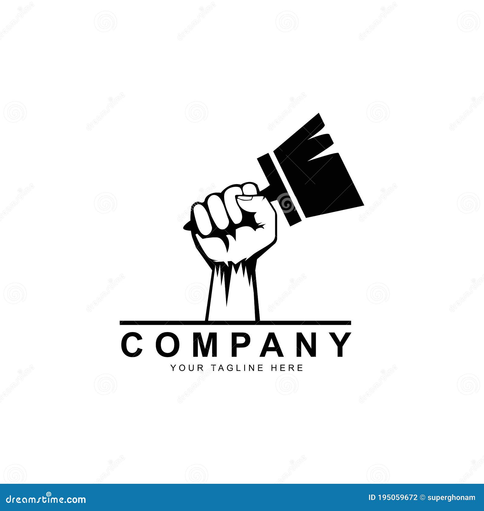 Hand with Brush Icon Symbol Vector.Painting Logo Design Template Stock Vector Illustration of