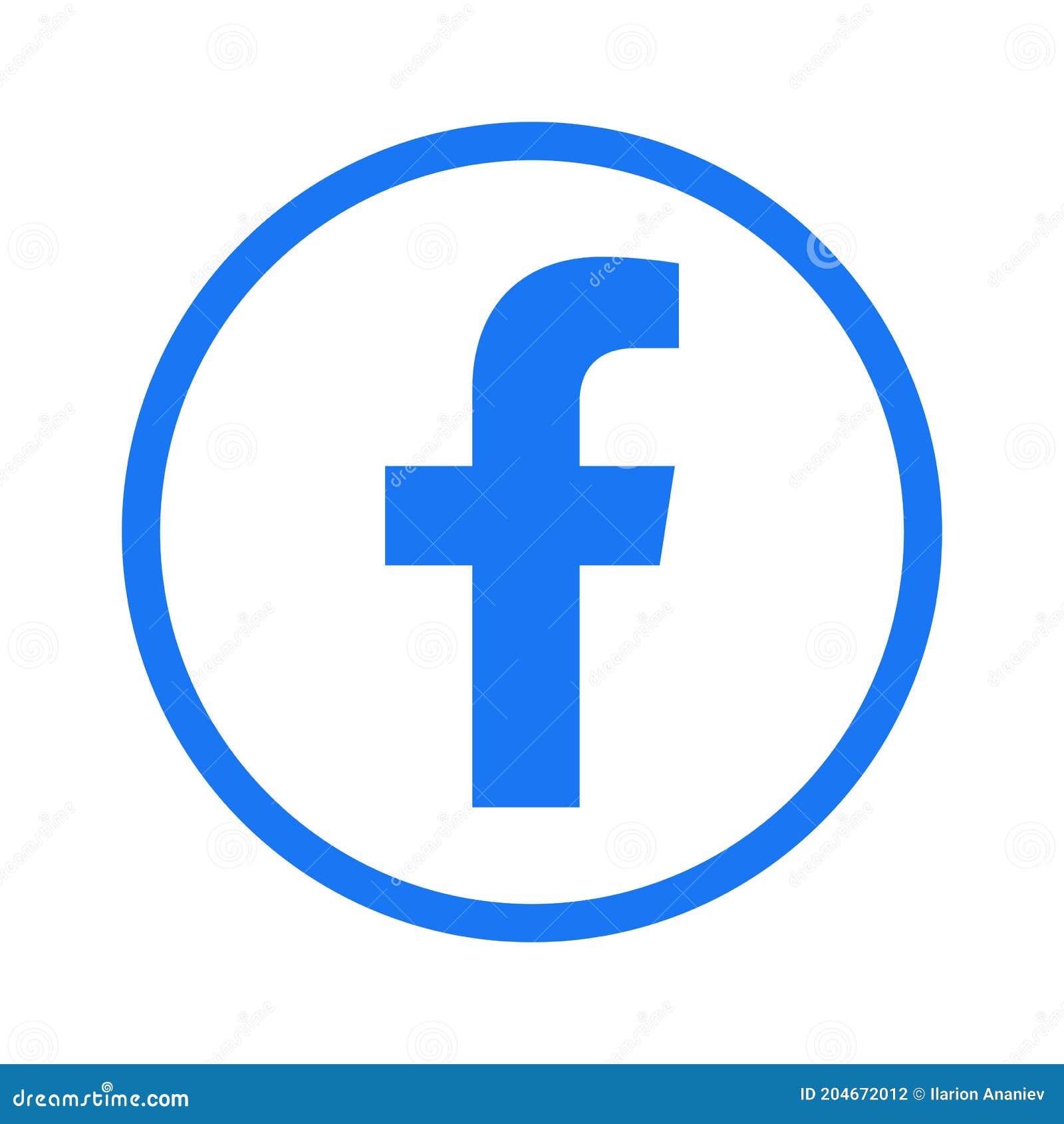 Facebook Logo - Vector - Original Latest Blue Color - Isolated. F ...