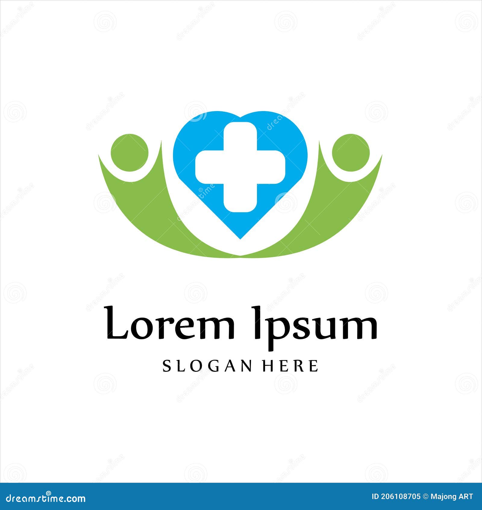 Health Logo Template ,Health Care Logo Design. Stock Vector ...