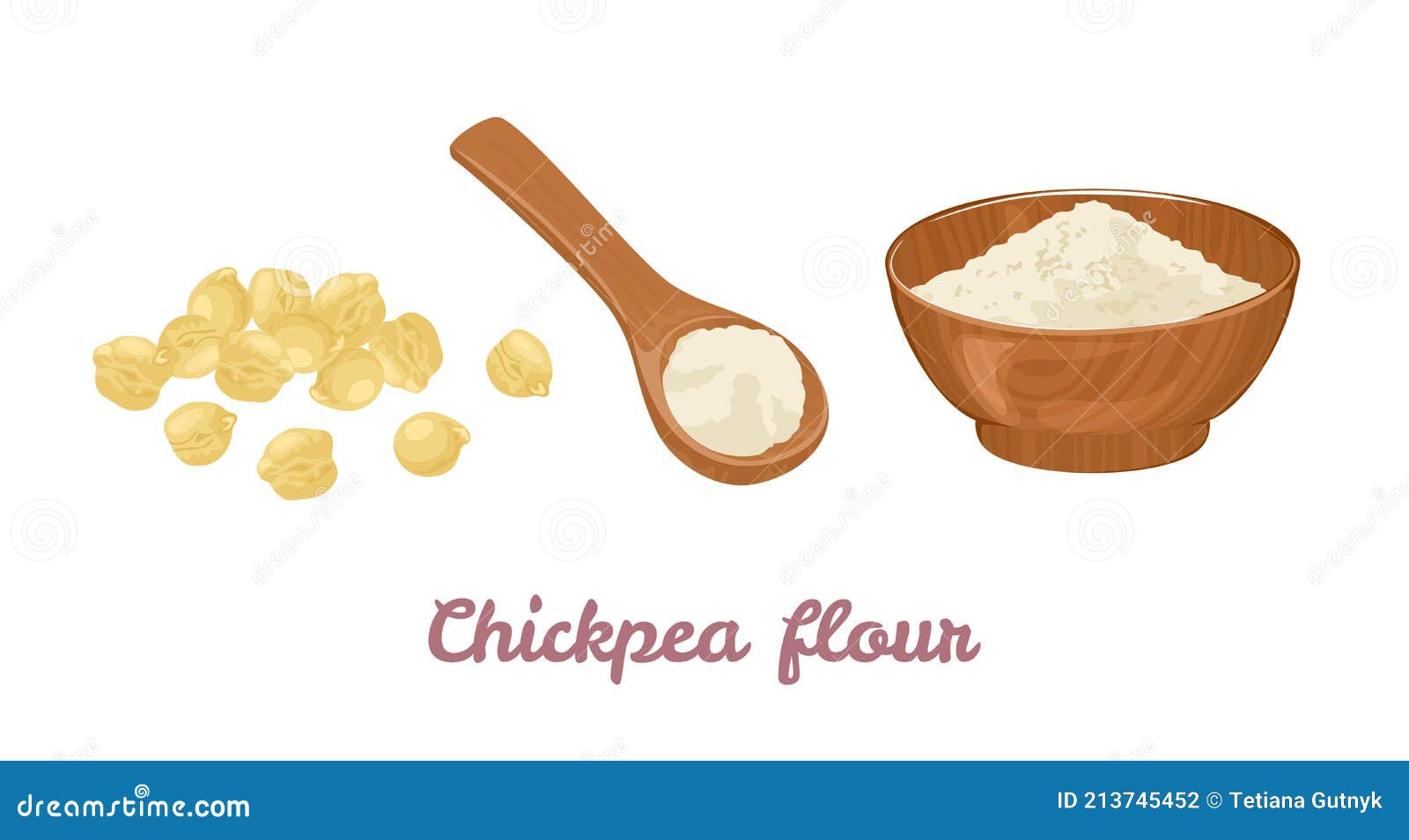 Chickpea, Garbanzo Beans Simple Vector Drawing. One Continuous Line Art