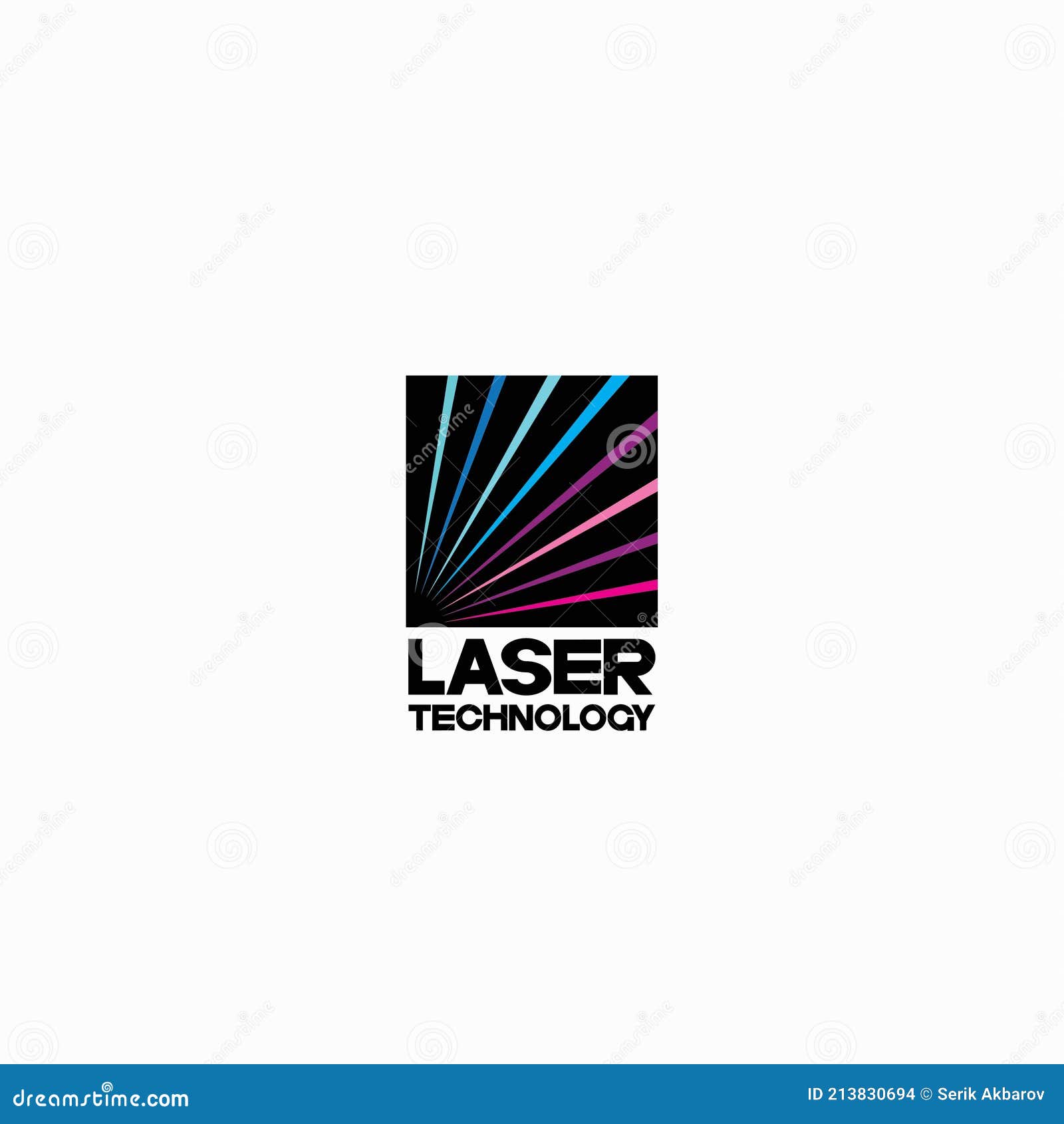 Optics and Laser Technology Stock Vector Illustration of computer