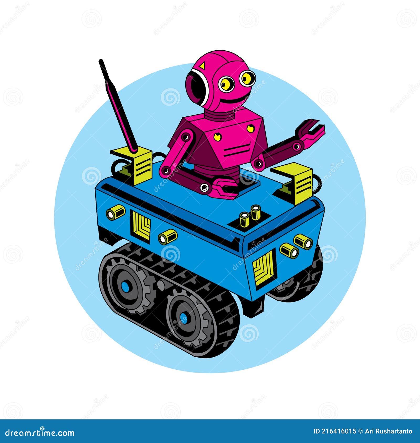 Tank Robot Toys in Wonderful Colors Stock Vector - Illustration of future, cartoon: 216416015 Tank Robot Toys in Wonderful Colors Stock Vector - Illustration of future, cartoon: 216416015