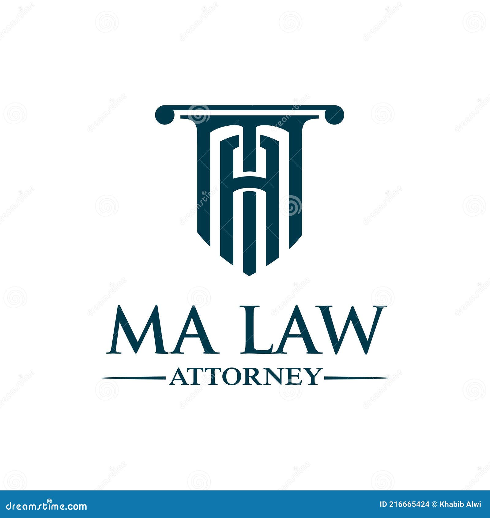 MA LAW Attorney stock vector. Illustration of court 216665424