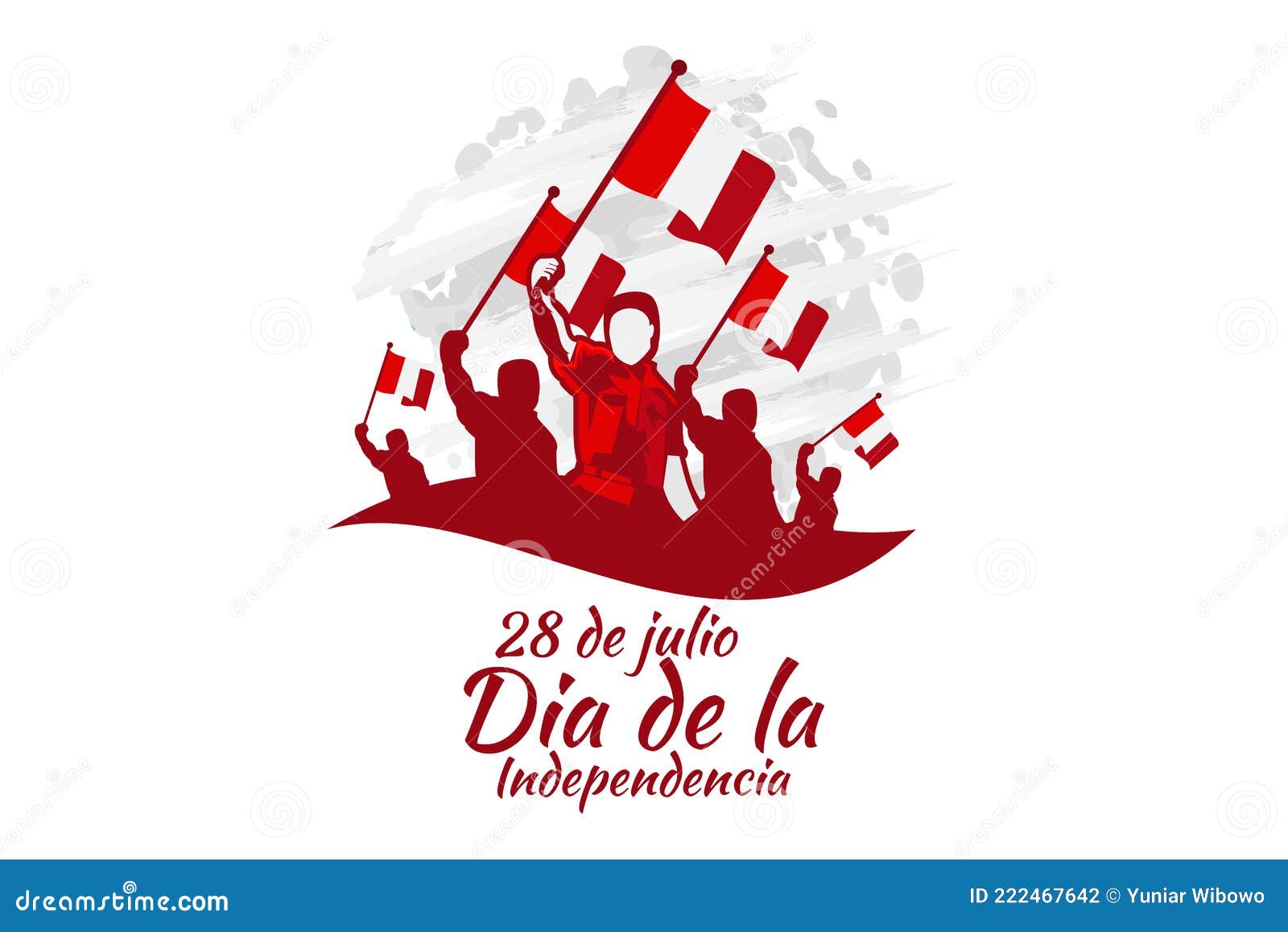 translate: july 28, independence day dia de la independencia of peru