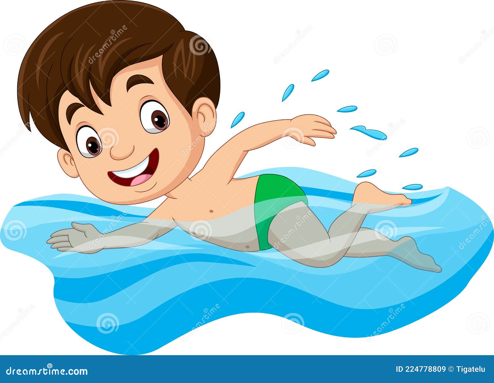 boy swimming clipart black and white christmas