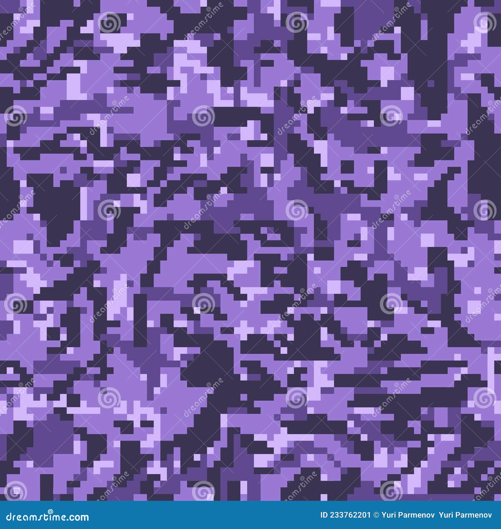 Vector Camouflage. Classic Military Camo Clothing Style. Masking Army