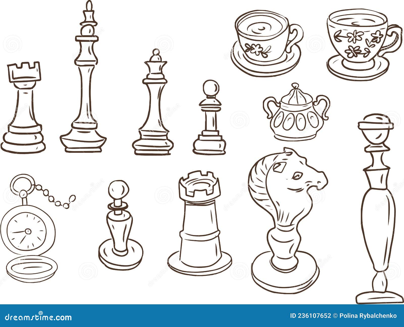 Drawn game, chess