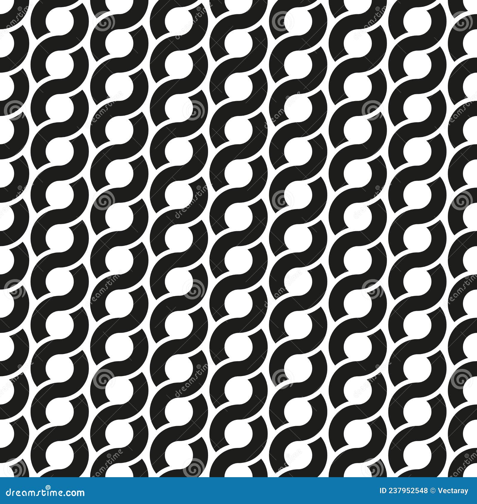 Seamless Interlinked Circle Weave Braid Pattern Background Stock  Illustration - Illustration of cord, frame: 237952548