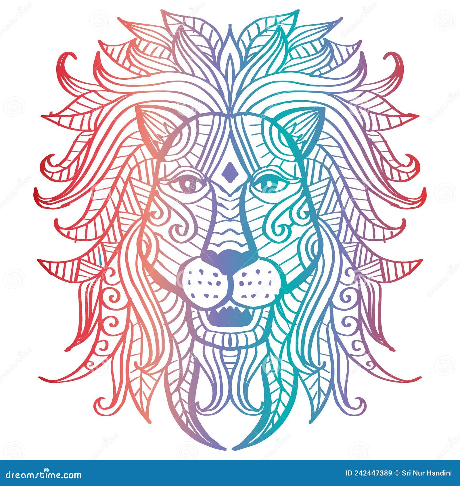 Mandala Lion Tattoo Meaning At Blacktattoo73 in 2023