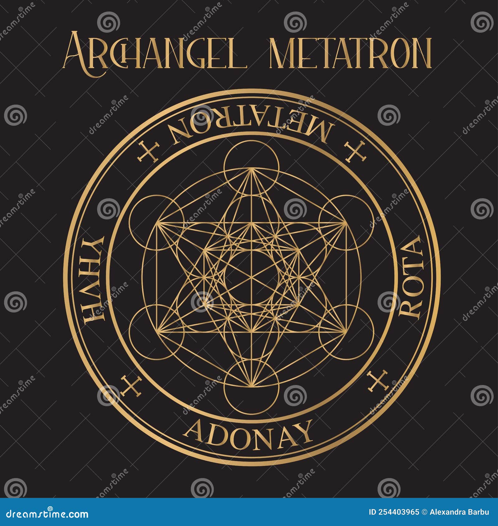 archangel metatron seal, enoch chancellor of heaven angel of the covenant