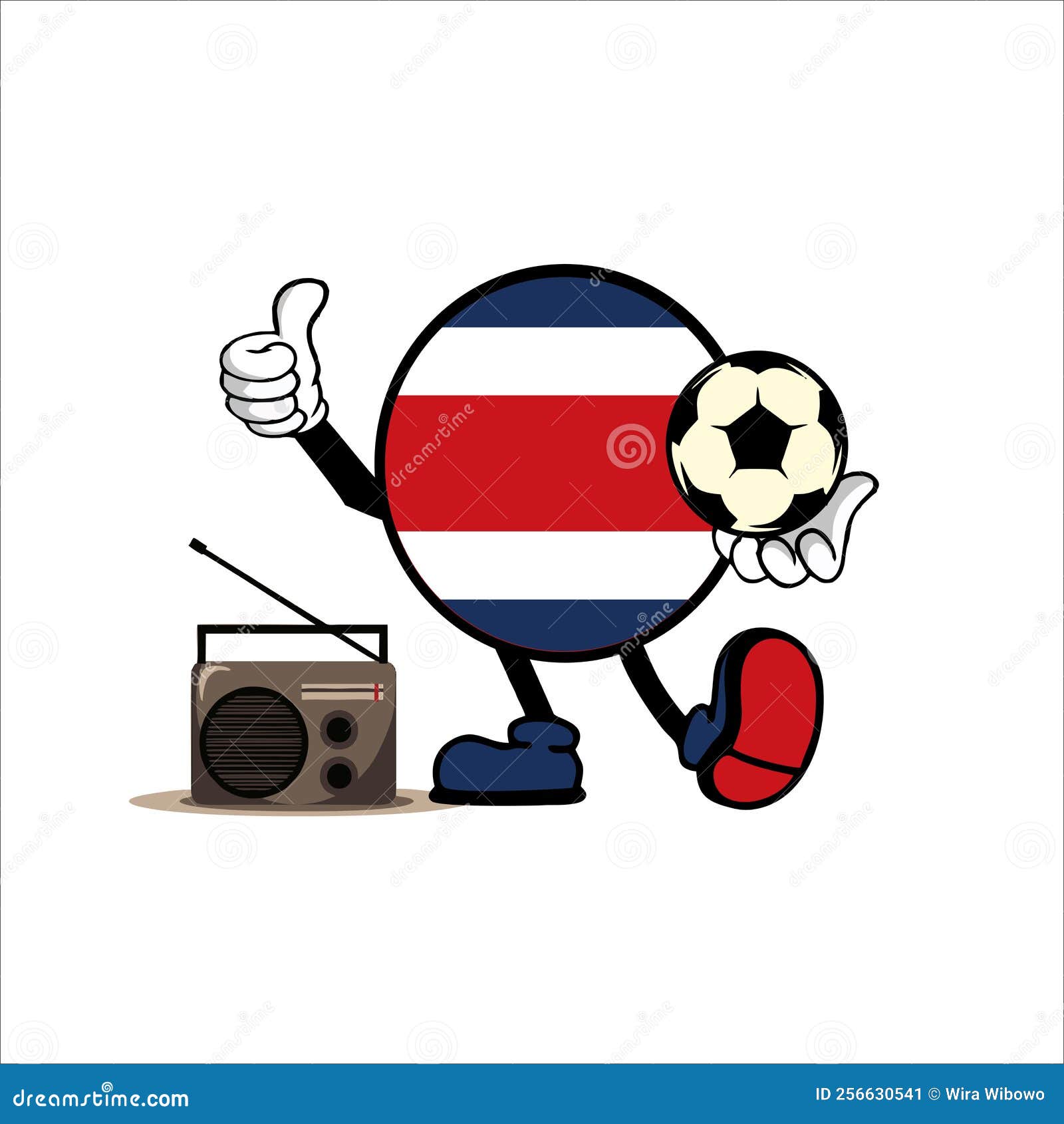 Print croatia mascot stock vector. Illustration of goal 256630541