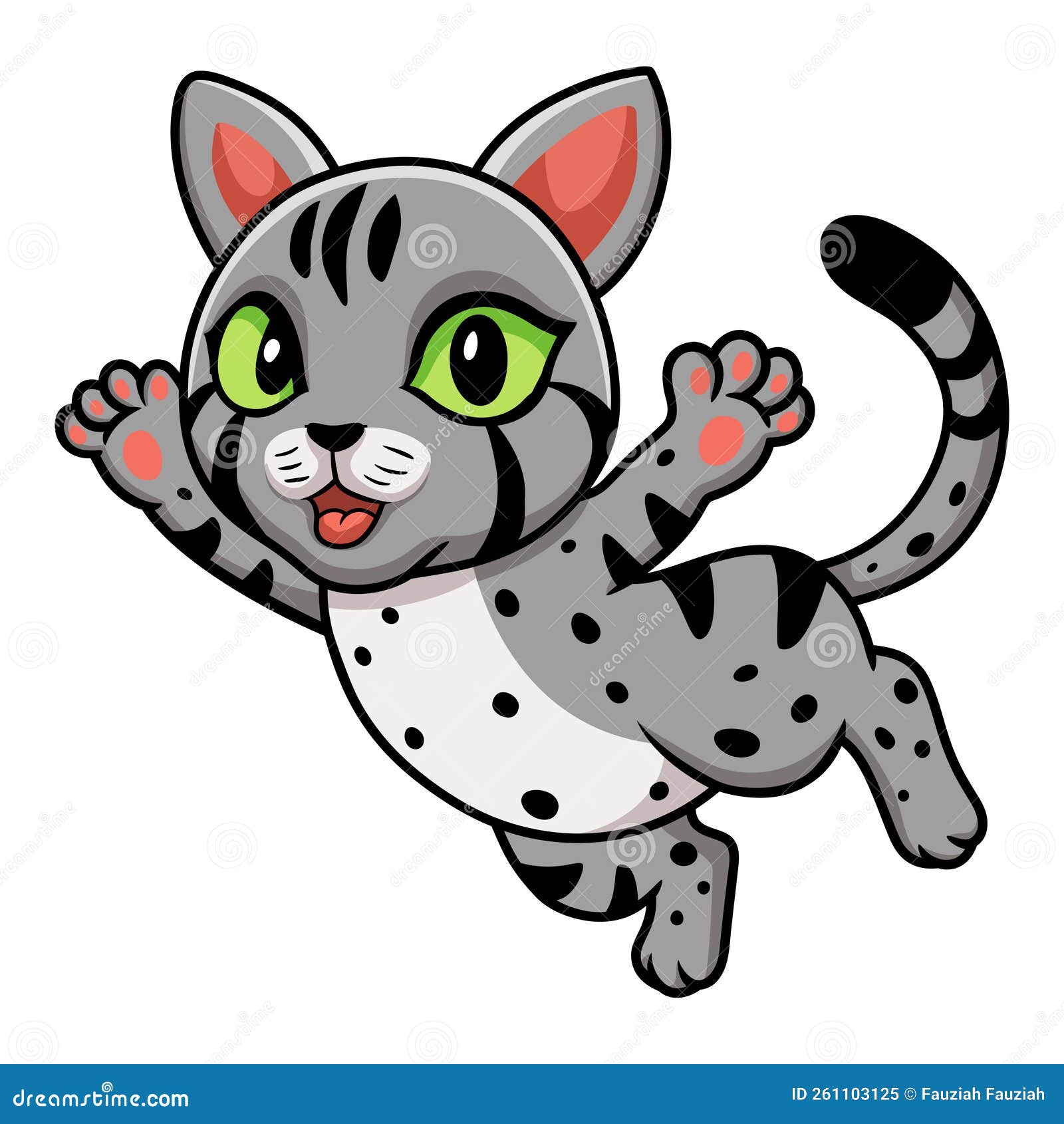 Cute Cat Egyptian Costume Pyramid Egypt Flat Cartoon Illustration 226373007