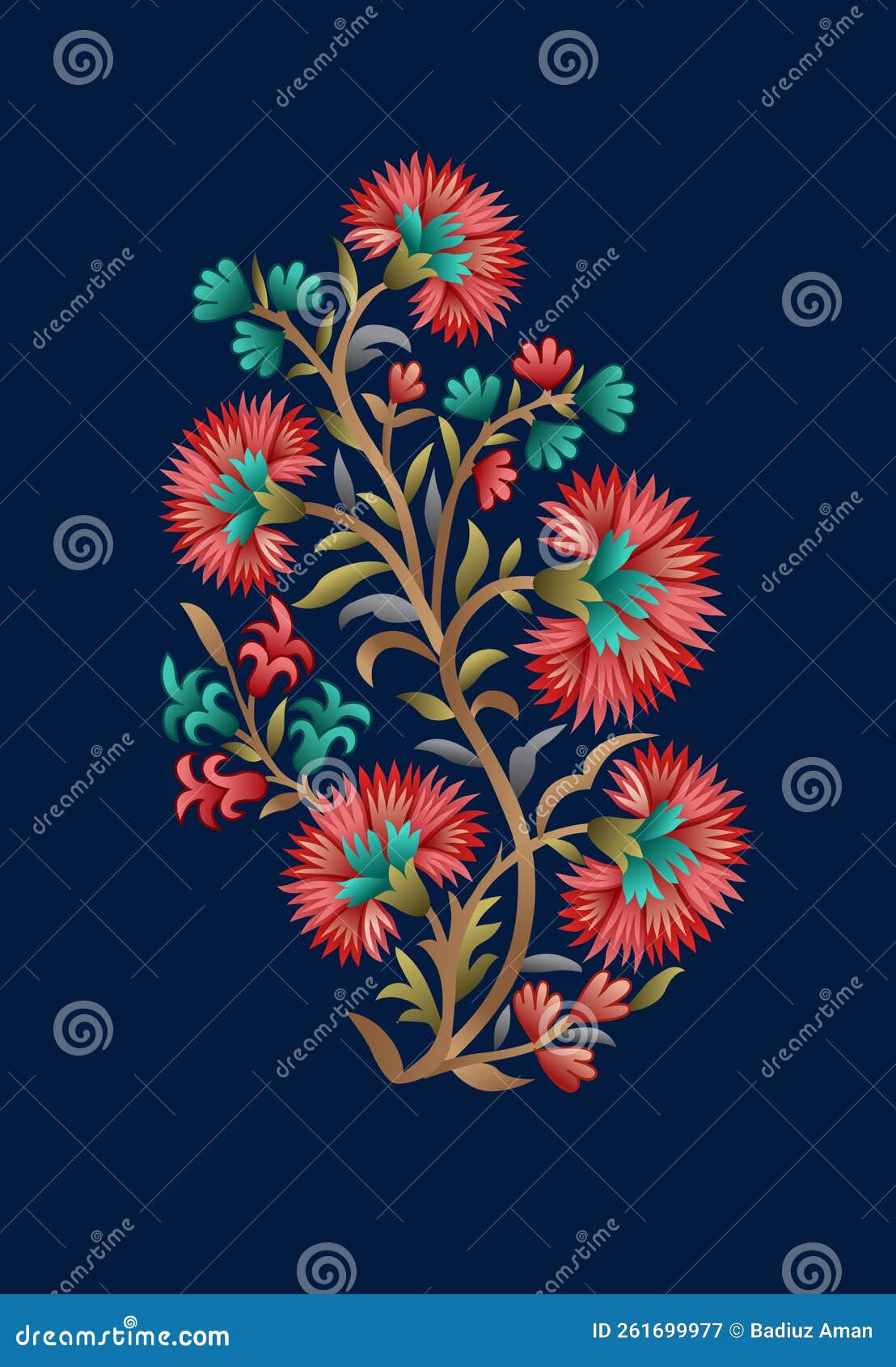 Mughal Art Work indian Traditional Antique Gold Border Stock mughal-art-work-indian-traditional-antique-gold-border-stock