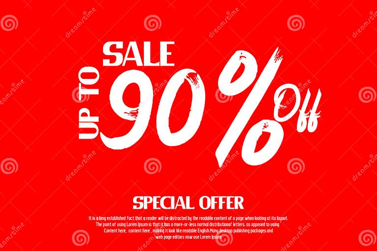 discount-with-the-price-is-90-percent-off-brush-typography-red-color
