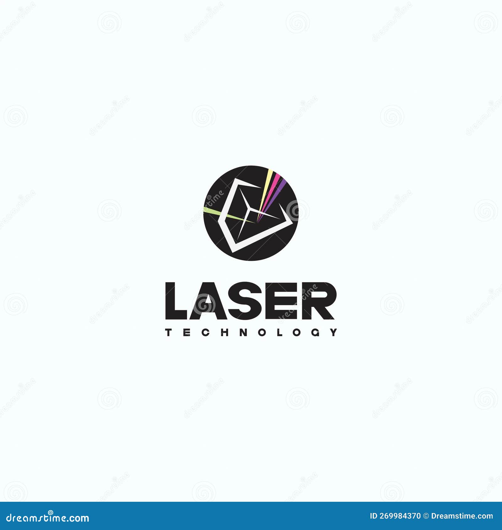 Optics and Laser Technology Stock Vector Illustration of service