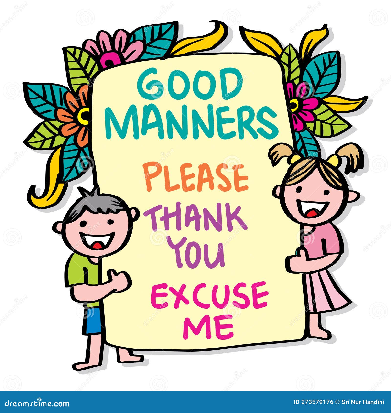 Good Manner Educational Posters For Classroom Stock Illustration good-manner-educational-posters-for-classroom-stock-illustration