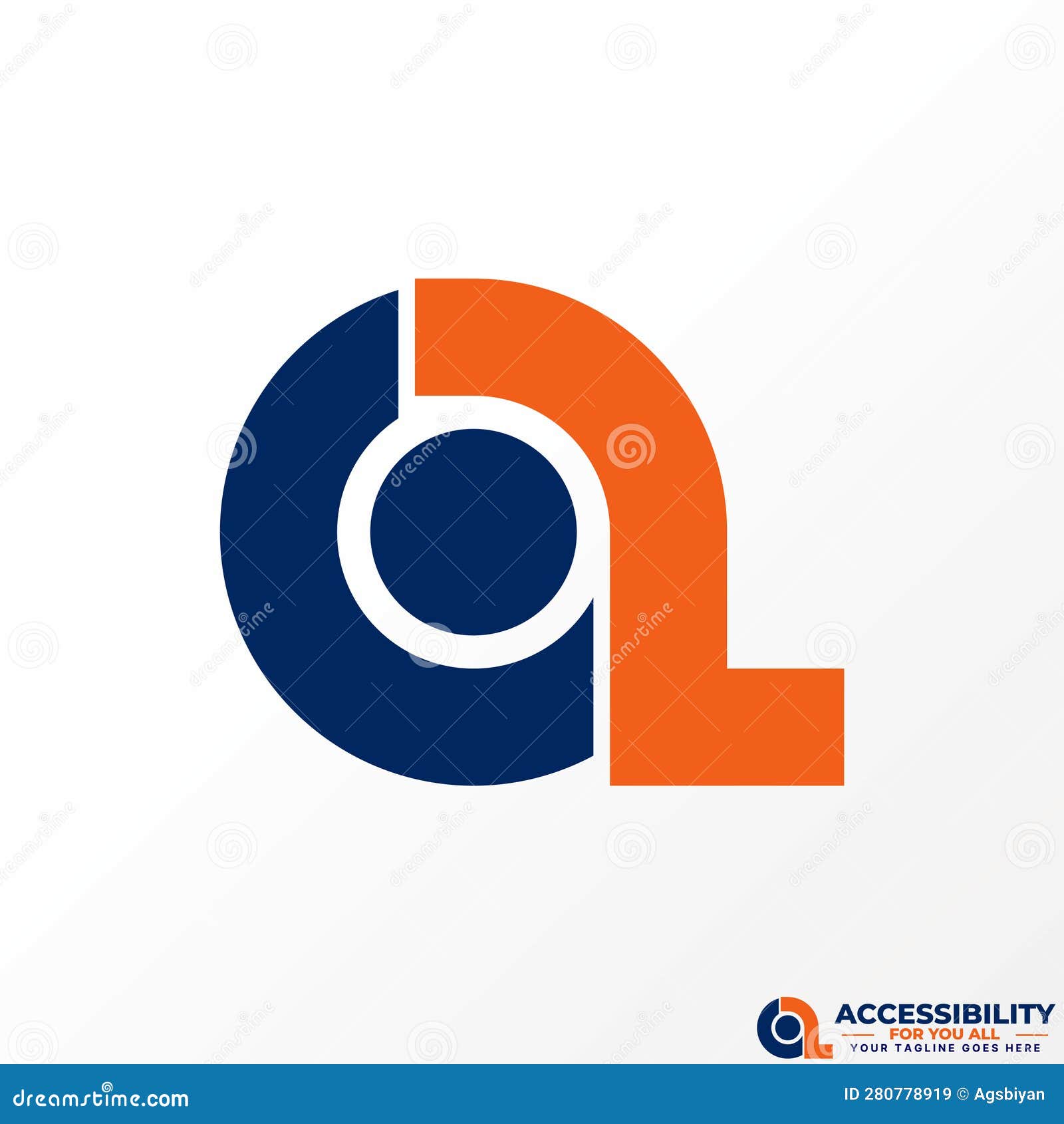 Letter a Font with Cut Like Hold Human Related To Business Typography Monogram Stock Vector