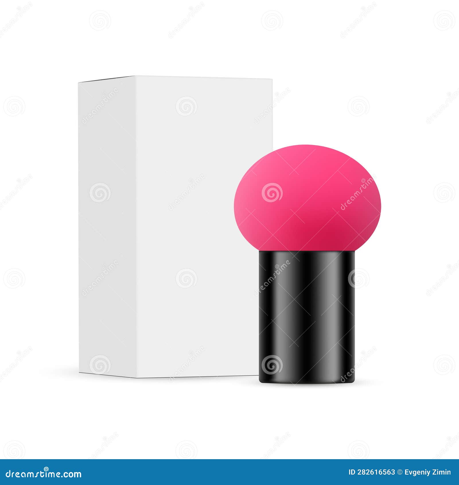 Mushroom Head Makeup Sponge Beauty Blender with Handle, Packaging Box