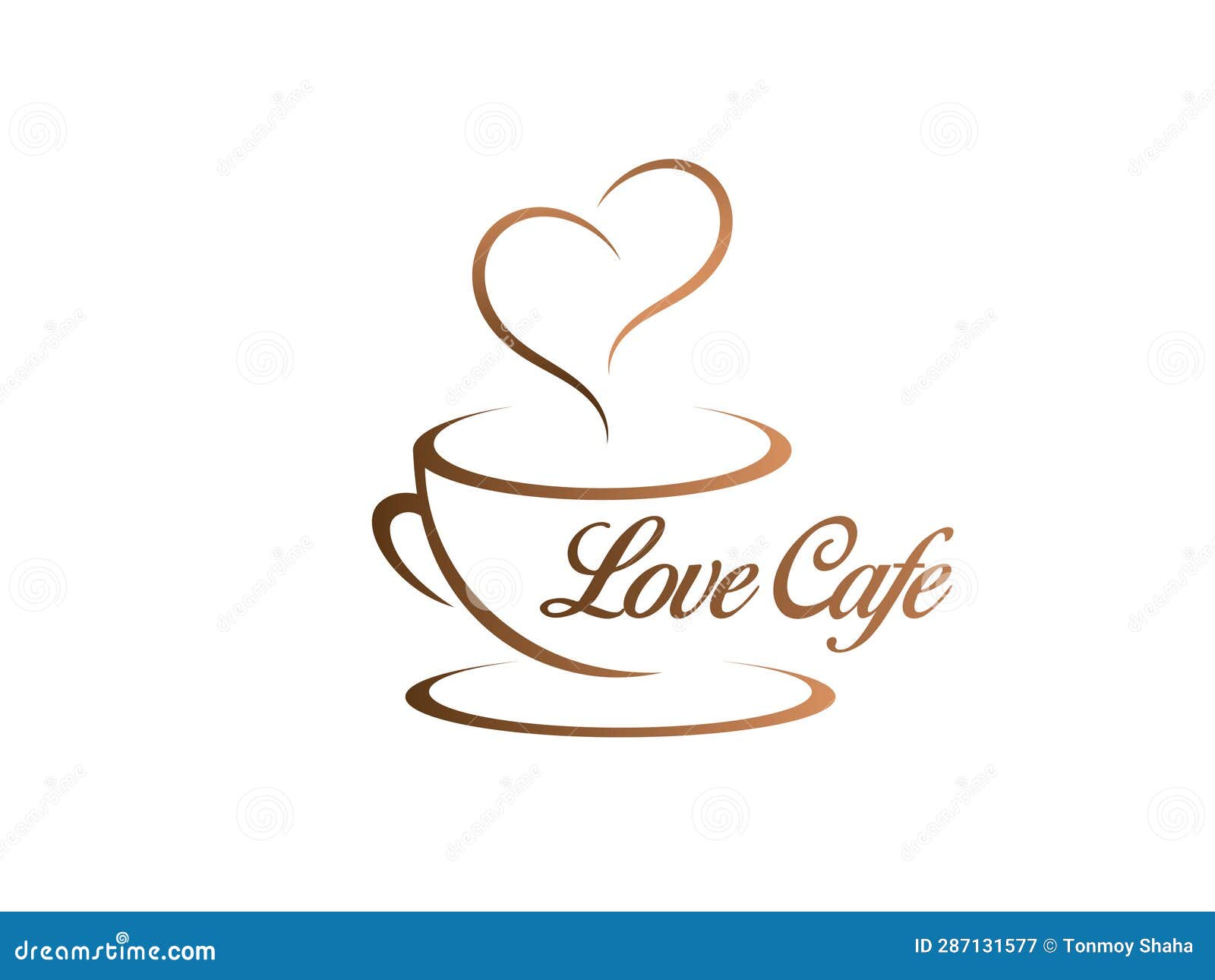 Creative Cafe Logo. Love Cafe. Coffee Shop Logo Design. Tea Logo. Love  Coffee. Hotel Stock Vector - Illustration of coffee, original: 287131577, image size:1600x1290