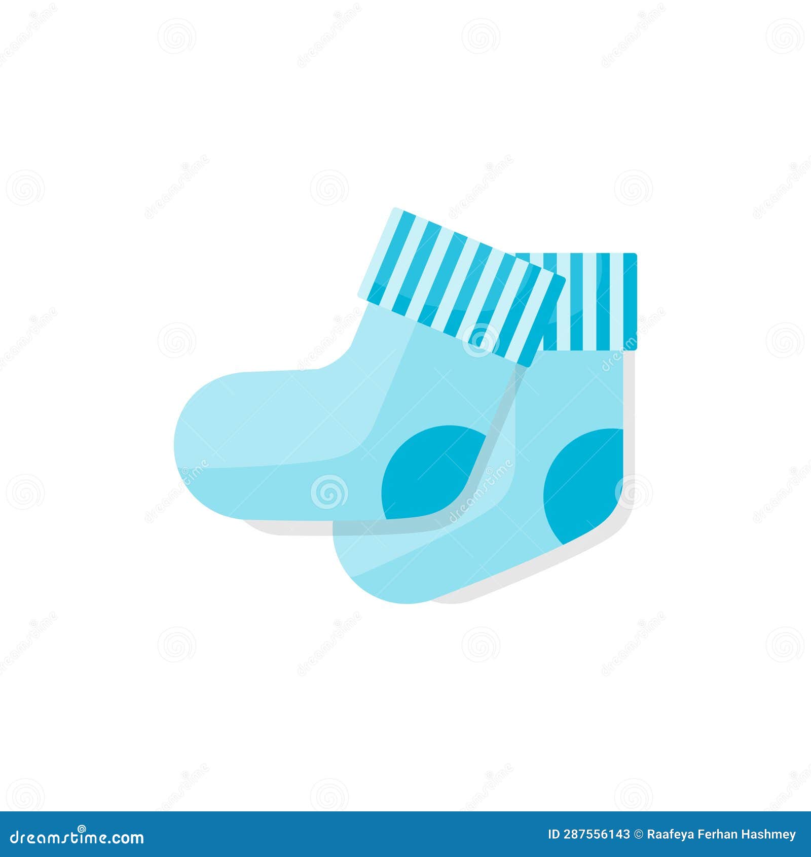 Baby Socks stock illustration. Illustration of child 287556143