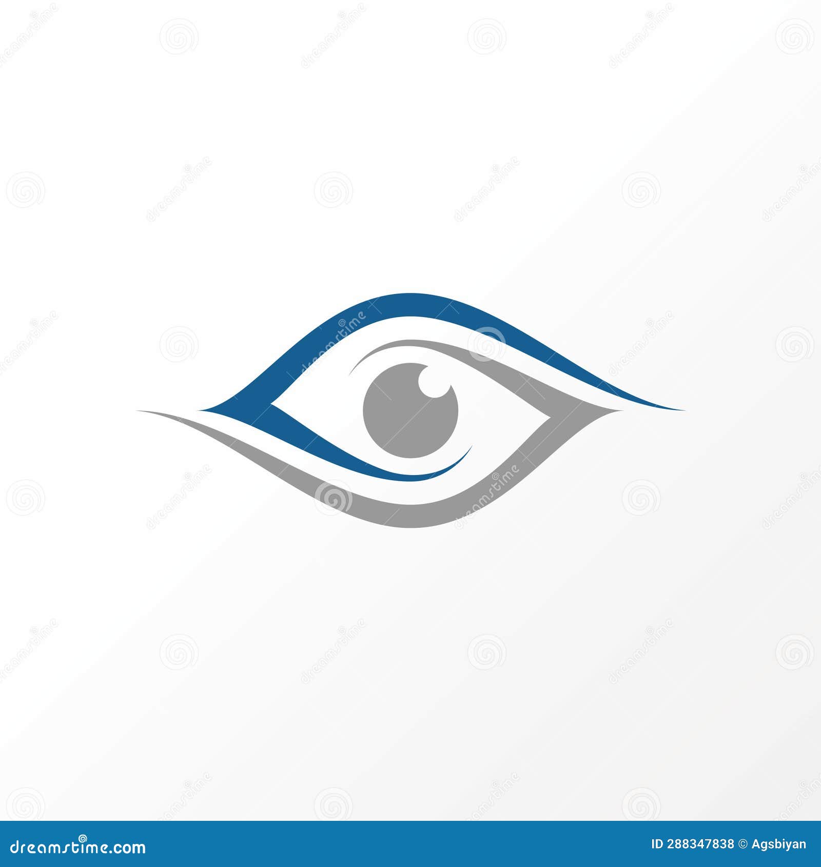 Artistic Eye Vision with 2 Swoosh Flip. Related Healthy Care Eyesight