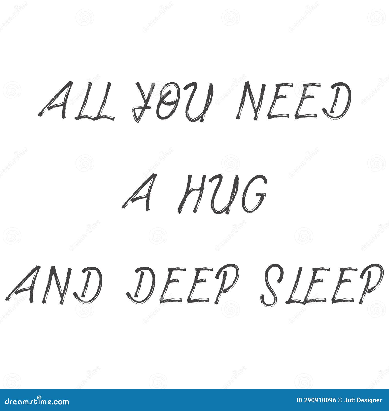 All You Need a Hug and Deep Sleep Stock Photo Image of white, cute