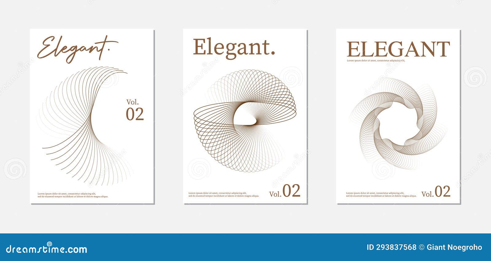 poster-layout-design-set-shape-element-graphic-gradient-on-cover-book