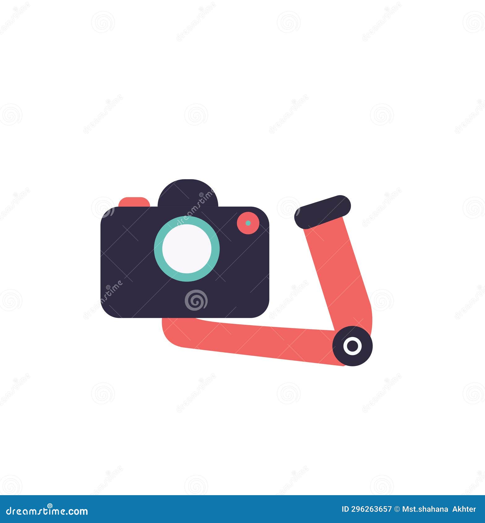 Vector Gimble Camera Stabilizer Illustration Design . Stock