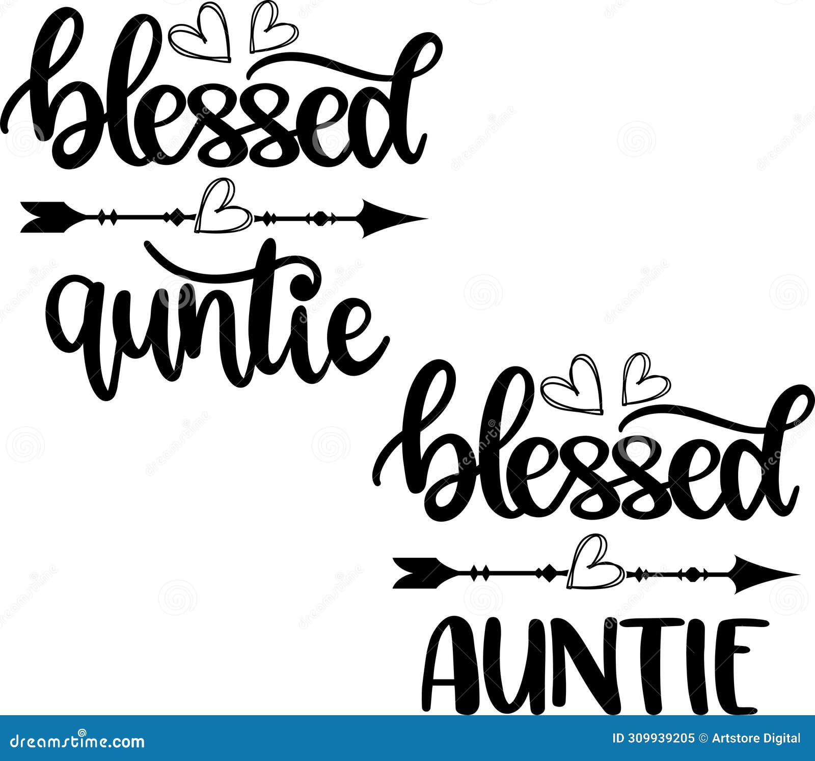 blessed-auntie-blessed-cut-file-blessed-family-black-letter-vector