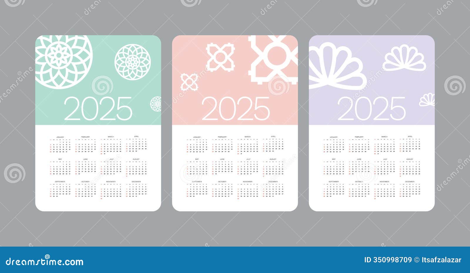 corporate-monthly-calendar-2025-stock-illustration-illustration-of