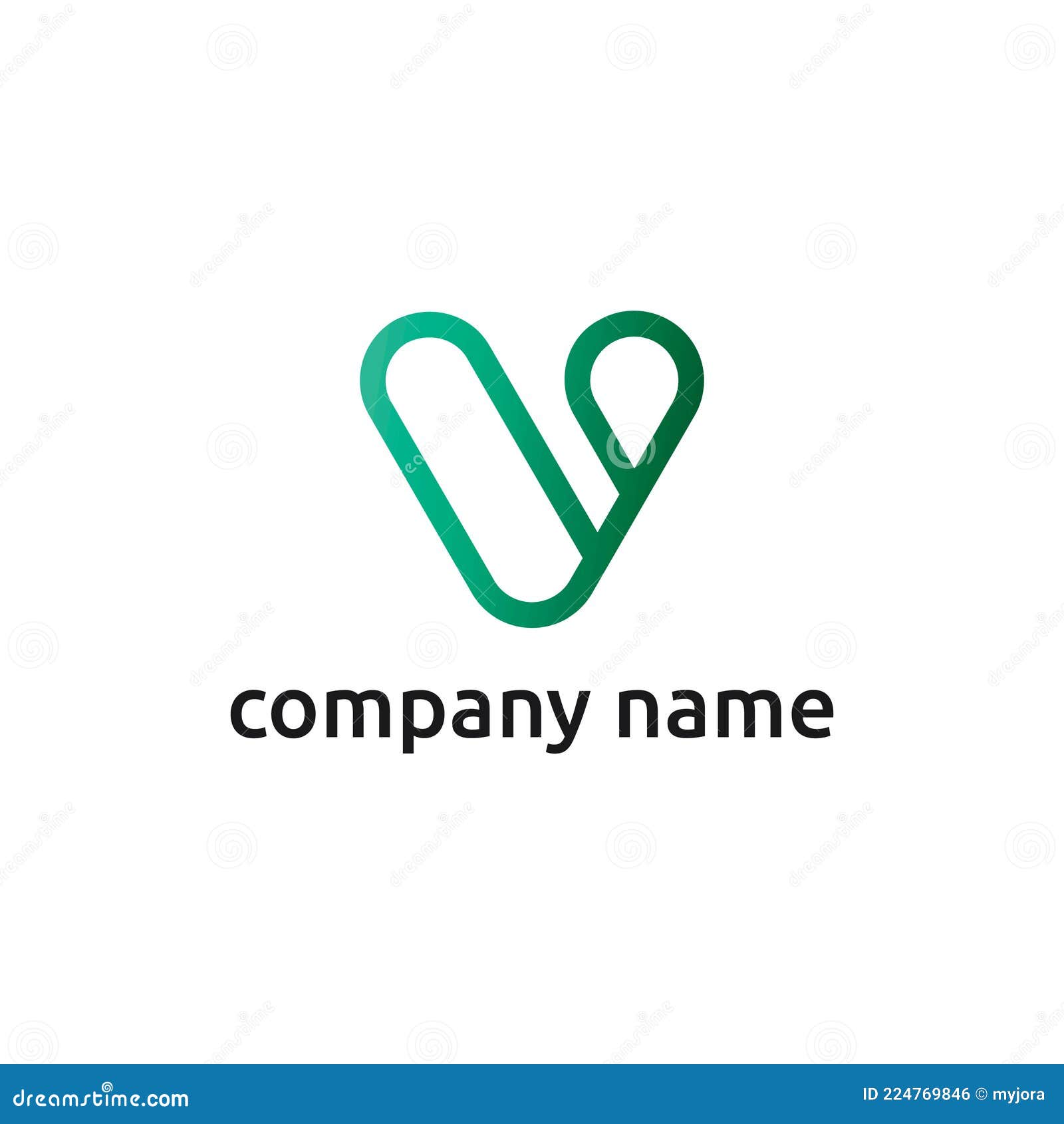 Heart  Heart vector design, V logo design, Text logo design