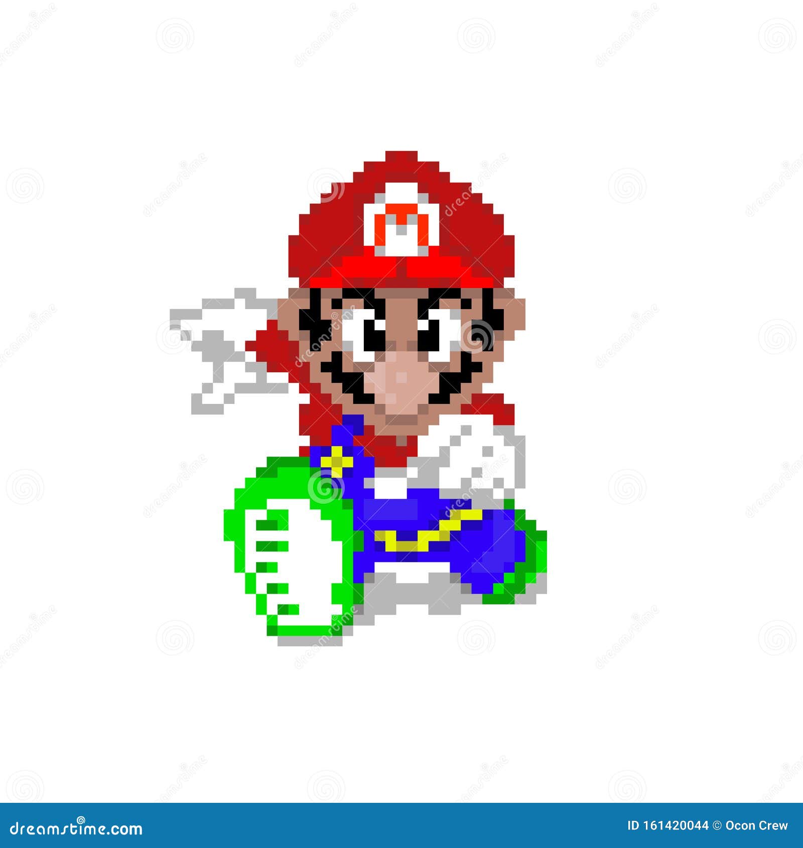 Print Pixel Art Cartoon Character Video Game 8 Bit , 16 Bit Run  Illustration Icon Mascot Logo Editorial Stock Image - Illustration of icon,  green: 161420044