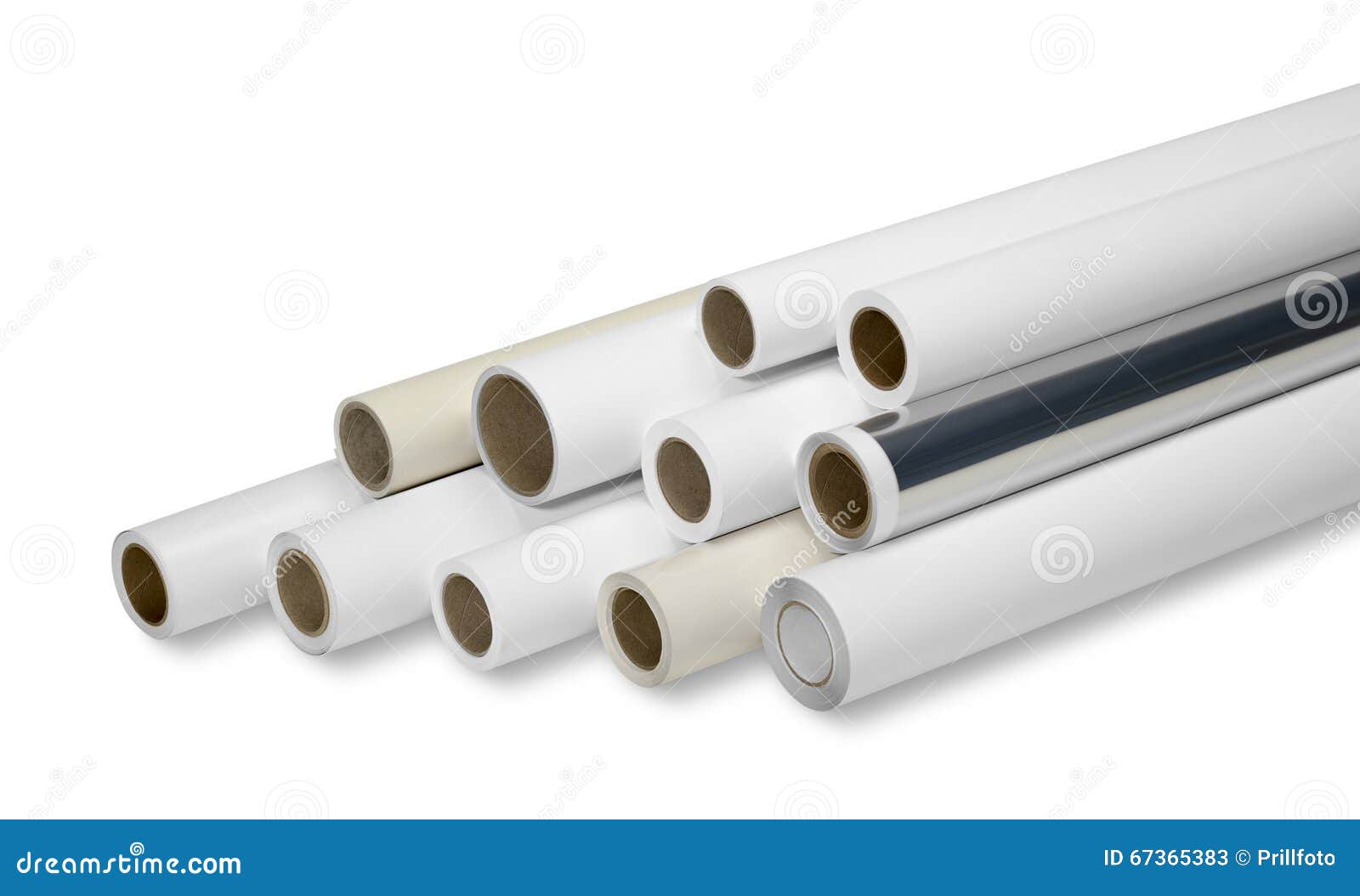 Print Rolls for Wideformat Printers Stock Image Image of format