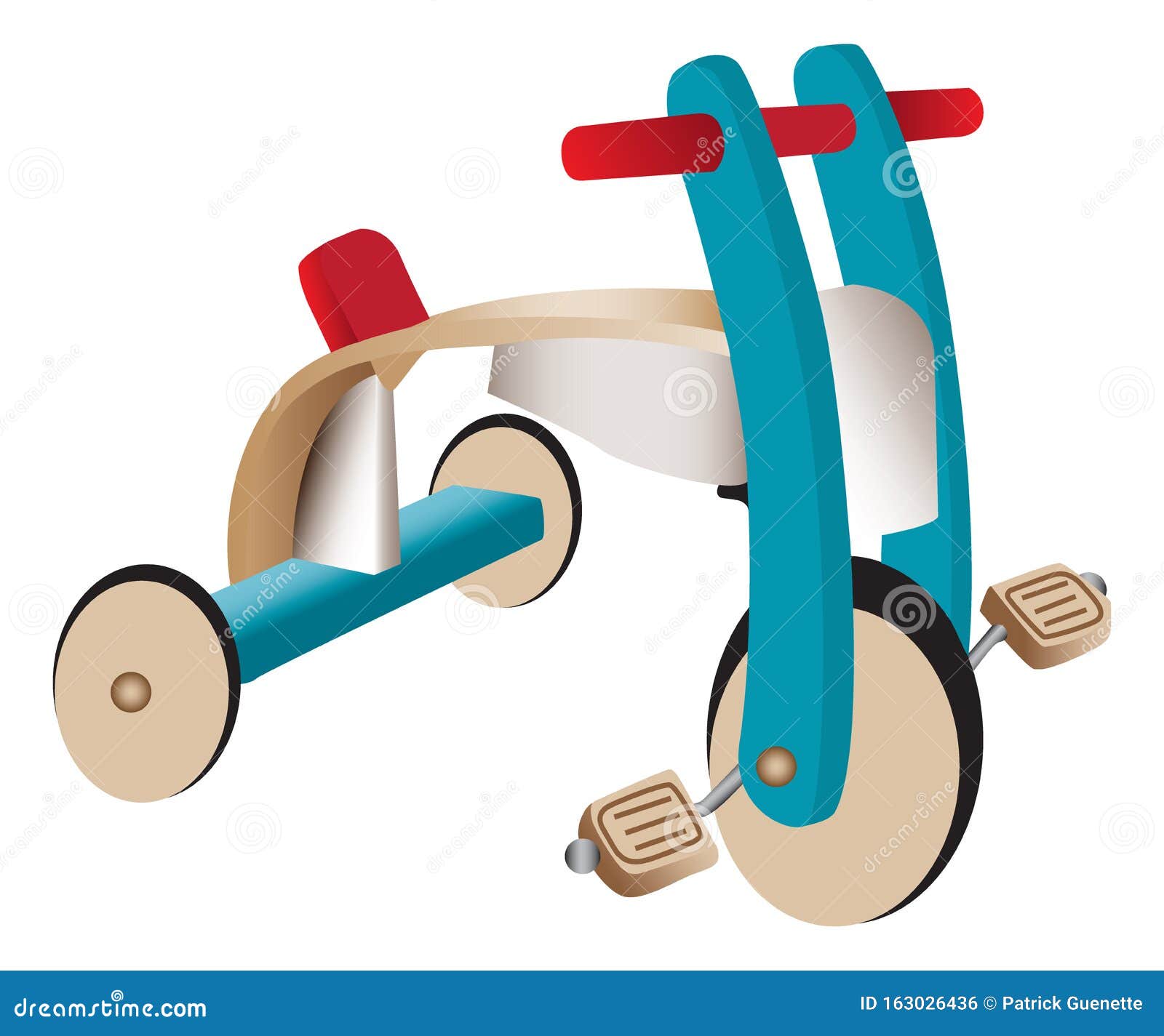 wooden tricycle for toddlers