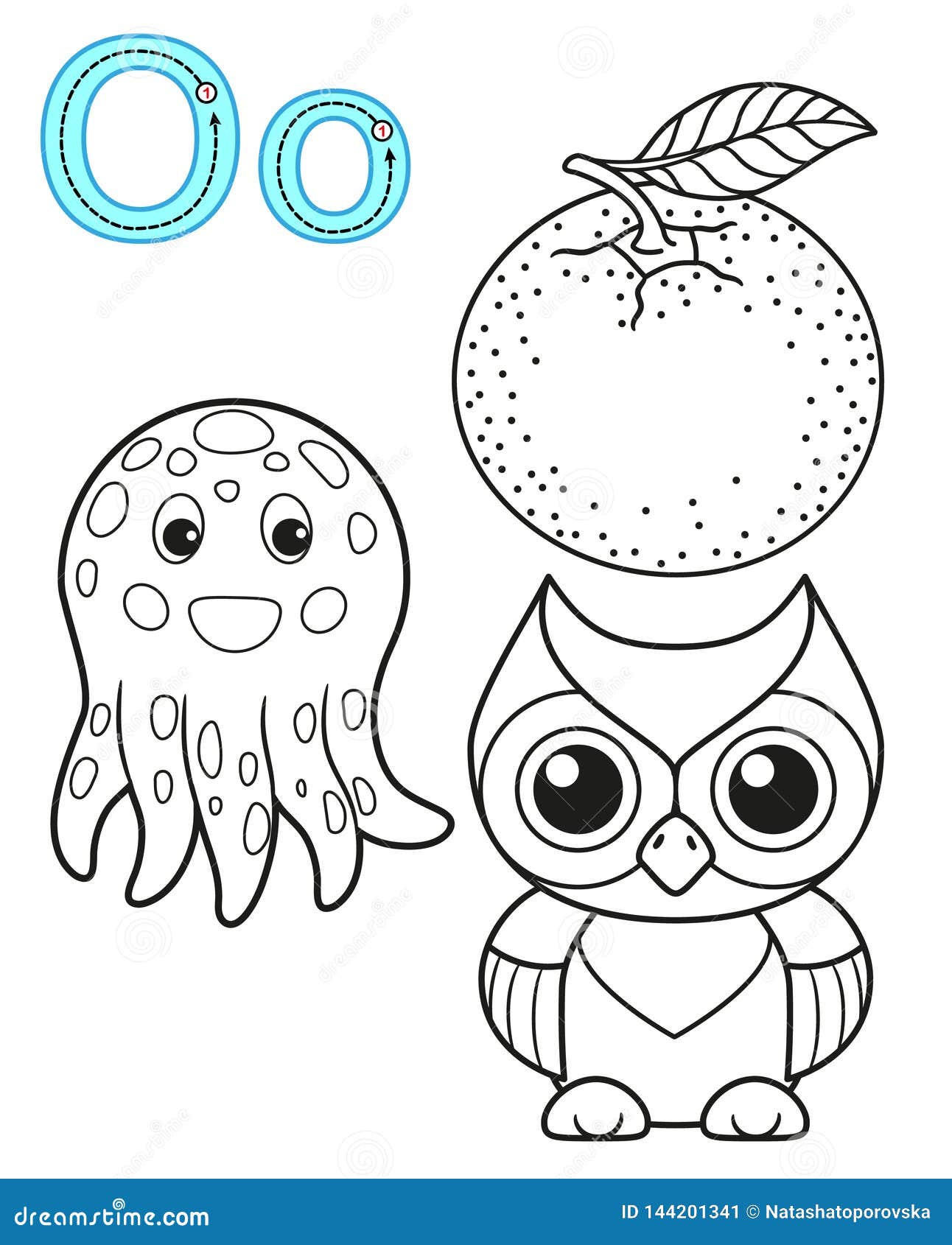 Printable Coloring Page For Kindergarten And Preschool ...