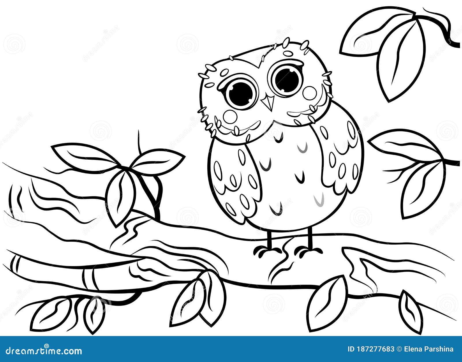 owl family coloring pages