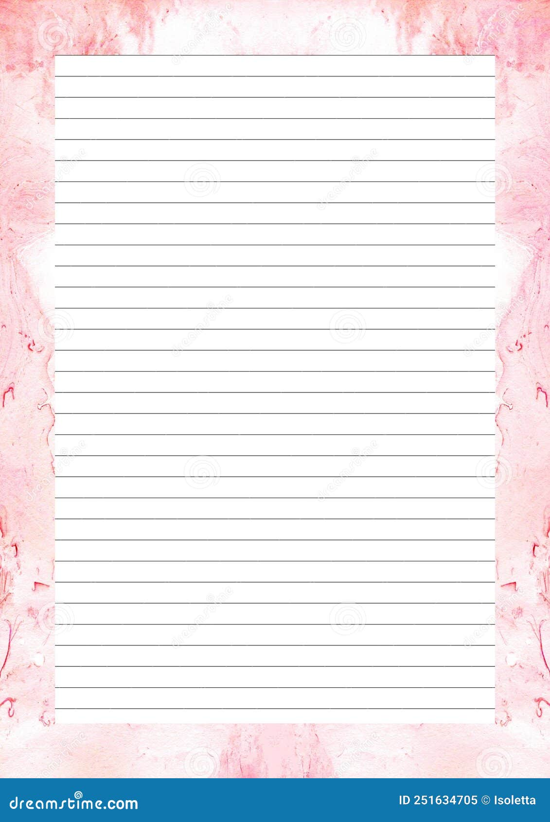FREE Lined Paper Printable | Many Templates are Available
